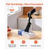 Disposable Gloves, 4.5 Mil Black Nitrile Gloves with Textured Fingertips, Latex & Powder-Free, Food-Grade, Puncture Resistance