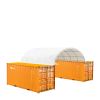 20' x 20' PE Fabric Container Shelter, Fire Retardant, Water Resistant, UV Protected, TMG-ST2021CE(Previously ST2020C)