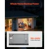 Standby Generator, Dual Fuel Whole Home Generator, LPG 22Kw Max Power & Natural Gas 20Kw Max Power, Whole House Power Backup For Home Backup, Camping