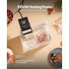 Sous Vide Precision Cooker, 1500W Sous-Vide Cooking Machine, Immersion Circulator with LED Digital Display, Adjustable Screw Clamp, Fast-Heating