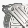 Wall Mounted Garden Hose Reel, Holds 150 ft 5/8-inch Water Hose Winder, Heavy-Duty Stainless Steel