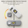 5Pack Child Proof Refrigerator Lock, Fridge Locks for Kids, with Adhesive, Child Safety Locks for Doors, RV Refrigerator