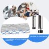 4 Shelf Wire Shelving,Height Adjustable Metal Shelving,for 1000 LBS Capacity,Chrome