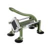 French Fry Cutter, Potato Slicer with 3/8-Inch Stainless Steel Blade, Manual Potato Cutter Chopper with Suction Cups, Great for Potato, French Fries