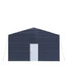 Metal Shed Carport Add-On Package Kit For TMG-MSC2020F And TMG-MSC2030F , Front Wall w/Roll Up Doors & Back Wall, TMG-MSC20-RD12