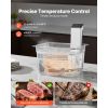 Sous Vide Precision Cooker, 850W Sous-Vide Cooking Machine, Immersion Circulator with LED Digital Display, Secure Clamp Design, Fast-Heating