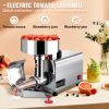 110V Electric Tomato Strainer 370W Commercial Grade Tomato Milling Machine Stainless Steel Tomato Press and Strainer 90-160 Kg/H Pure Copper Motor Foo