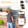 Dual eye gun ball linkage monitoring camera, panoramic+detail dual camera, high-definition security more comprehensive