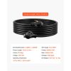 Welder Extension Cord, 30 Amp 50 ft, Extension Cord for Portable Welders, NEMA 6-50P, 10/3 AWG, 250V, 7500W Heavy Duty Pure Copper Welder Cable