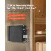 Steam Generator, 7.5 kW Steam Shower System with Controller for Home Sauna Bath Spa, Commercial Auto Drain Kit with Overheat