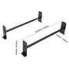 Van Roof Ladder Rack, 2 Bars Alloy Steel Roof Racks, 500 LBS Capacity Roof Rack, Adjustable Length 35.8"-52.4"