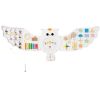 11-in-1 Montessori Owl Activity Wall - STEM Sensory Busy Board with Magnetic Whiteboard, 3+ Years Old