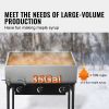 Maple Syrup Evaporator Pan, 35 Gallon, 509 Cups of 8.8oz Maple Syrup, Flat Evaporator Pan with 2 Valves and 3 Heating Methods