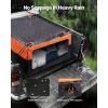 Truck Bed Cargo Bag, Waterproof 840D PVC, 51.18 x 40.16 x 21.85 in (26 Cubic Feet), Heavy Duty Cargo Bag for Truck Bed with 4 Bungee Cords with Hooks