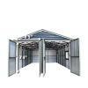 20' x 30' Metal Garage Shed, 9' High Double Front Doors, 13' Peak, 600 Sq-Ft TMG-MS2030