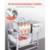 Commercial Meat Tumbler Marinator, 40L Vacuum Tumbler Marinating Machine with Bidirectional Rotation and 3-Speed