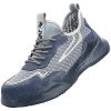 JIEFU Men Work shoes; Steel Toe Shoes; men sneaker; Lightweight Breathable Mesh Slip Resistant Work Shoes Comfortable Indestructible Construction Shoe