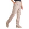 FR Pants for Men, 9 oz 100% Cotton, Flame-Resistant Cargo Pants with Multi-Pockets and Elastic Waist, Reinforced Tear-proof Stitching