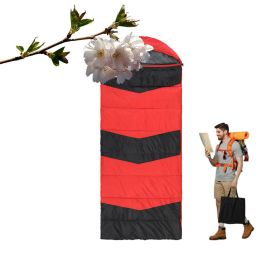 Lightweight Sleeping Bag with USB Powered Heating Pads for Hiking (type: Sleeping Pad, Color: Red & Black)