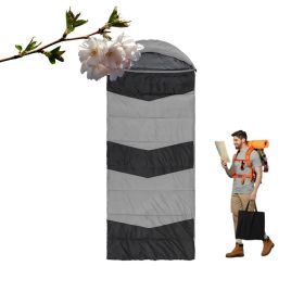 Lightweight Sleeping Bag with USB Powered Heating Pads for Hiking (type: Sleeping Pad, Color: Gray & Black)