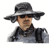 Outdoor Wide Brim Sun Hat with 2 Solar Fan Sun Bucket Hat for Men Women UPF 50+ Bucket Fishing & Beach Hat with Fan Built in.