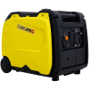 W46560431 Ultra-silent frequency conversion generator white + gray 4500W portable generator electric start, fuel tank 8.3L, load running for 50h