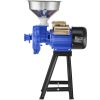 Electric Grain Mill Grinder, 3000W Spice Grinders, Commercial Corn Mill with Funnel, Thickness Adjustable Powder Machine