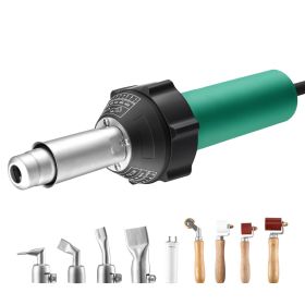 Hot Air Plastic Welder, 1600W Hot Air Torch Pistol, 122-1112 Fahrenheit PVC TPO Vinyl Heat Gun Welding Torch (Default: Default)