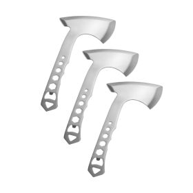 Throwing Axes with Wrench Fuctions for Recreation and Competition (type: Tomahawk, Color: Steel Color)