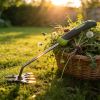 Hand Weeder Puller Tool, Heavy-Duty Stainless Steel Root Removal Tool with Ergonomic Non-Slip Handle, Manual Dandelion Remover for Garden Lawn Yard