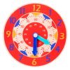 Primary School Clock Model; Children's Clock Math Teaching Aids; First Grade Students Cognitive Time Hour Toy
