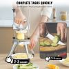 Commercial Vegetable Fruit Chopper 1/4" Blade Heavy Duty Professional Food Dicer Kattex French Fry Cutter Onion Slicer Stainless Steel for Tomato Pepp
